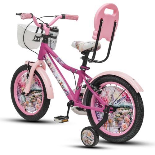 Image of Emma 16 Inch Cycle for Girls (Dark Pink /Pearl Pink, 16T)