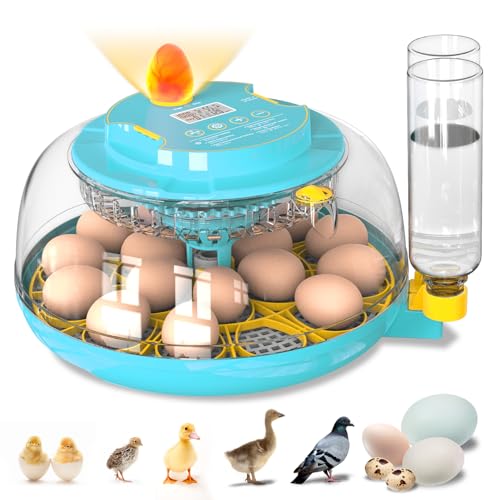 Incubators for Hatching Eggs, 18 Eggs Incubator...