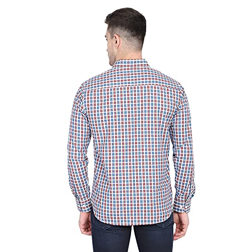 Image of TAHVO Men's Regular Fit Long Sleeves Cotton Formal Shirt