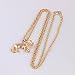 QIAN0813 Chic Trendy Male Alloy Gold Color Lion Pendant Necklace For Men Boys Fashion Animal Charm Necklace Jewelry