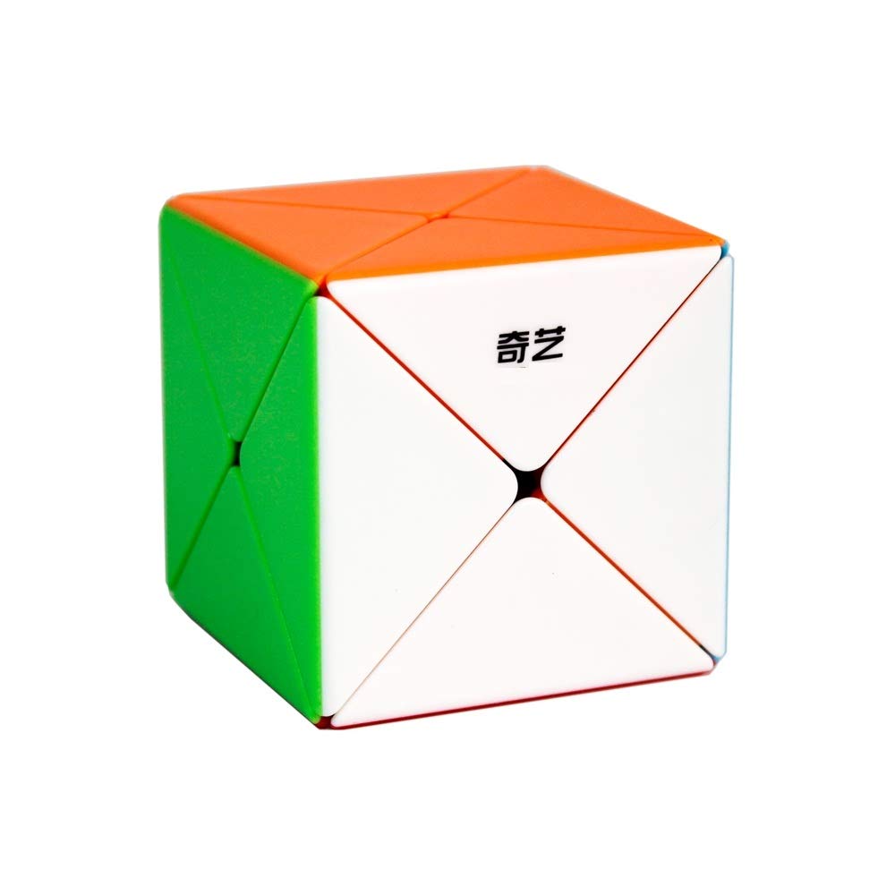 FunnyGoo 8 Axis X Dino Skewb Magic Puzzle Cube Smooth Puzzles Cube (Stickerless)