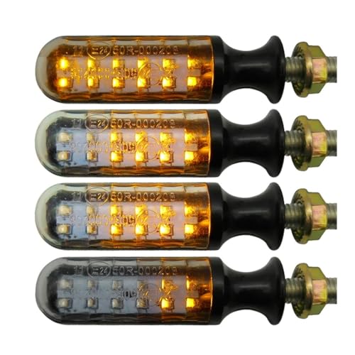 Clignotants de moto à défilement LED pour une visibilité de nuit maximale