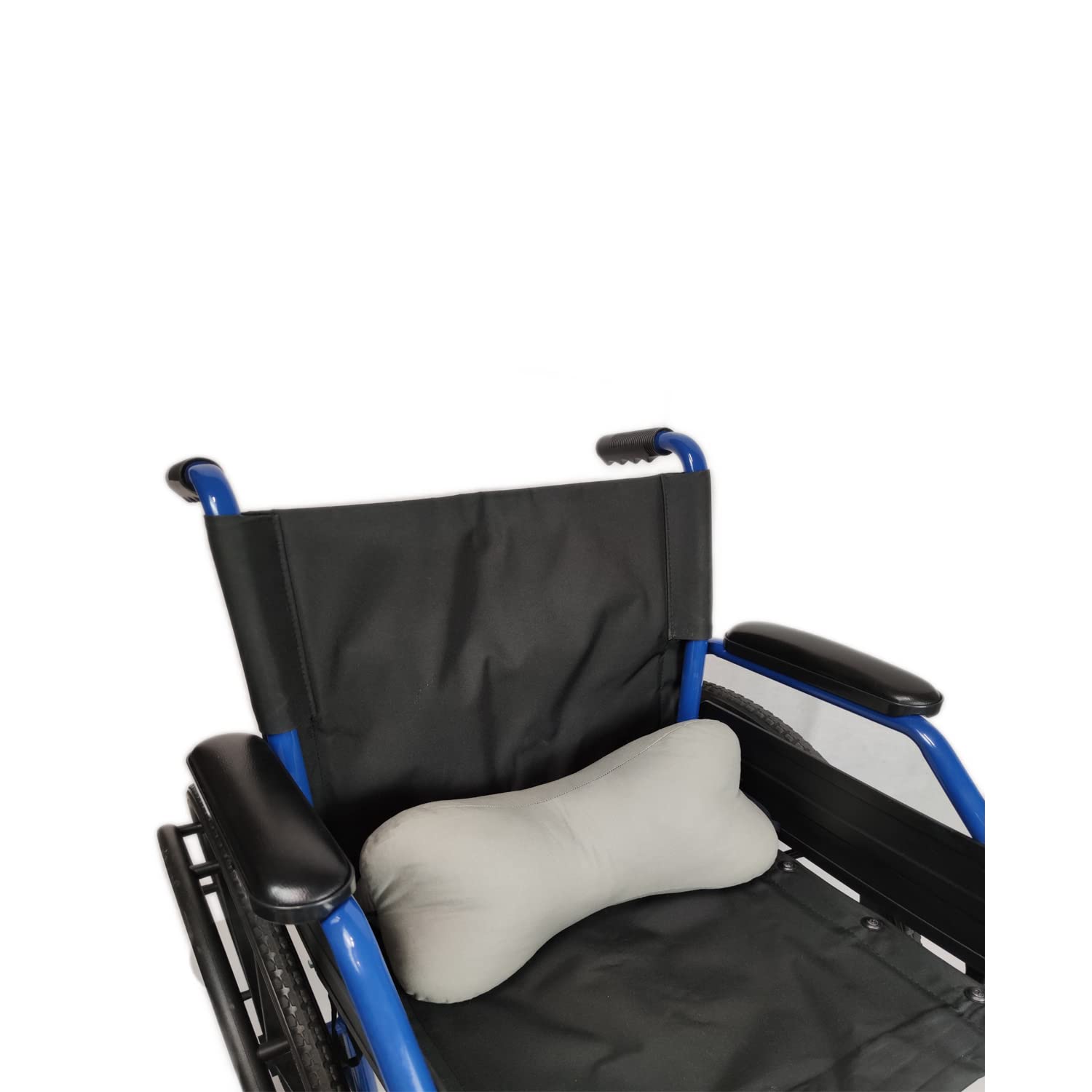 Coussin Ergonomique En Forme D'os TAKIMED - Pour Cou, Dos Et Lecture - Multifonction Et Lavable - 40x20 Cm
