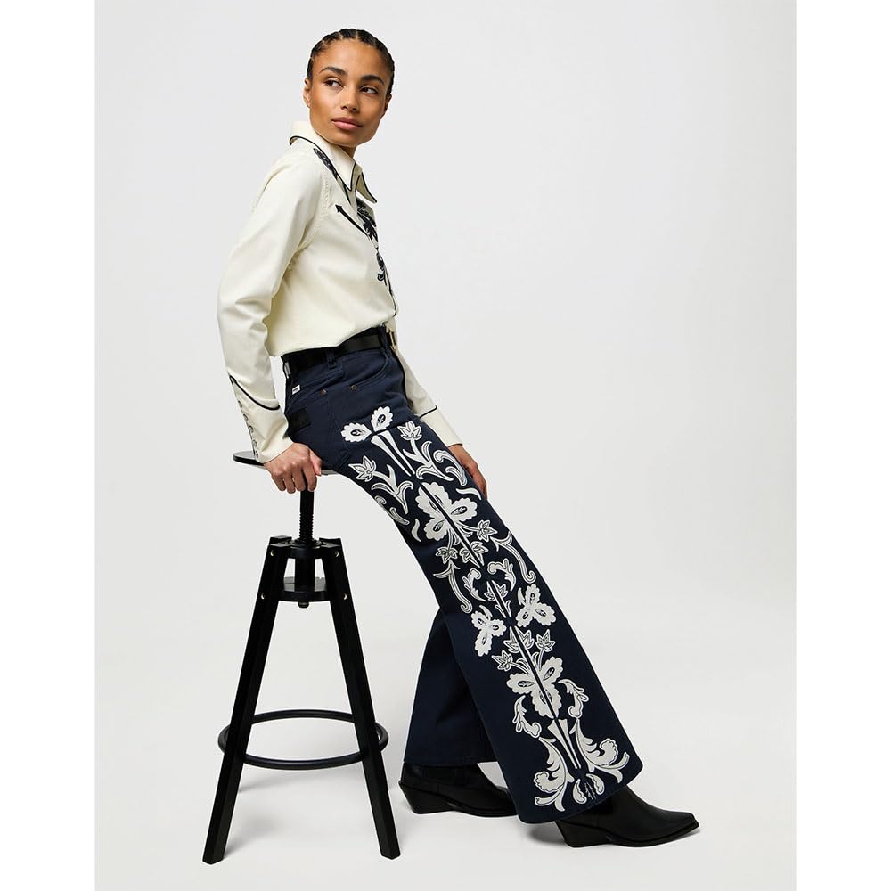 Wrangler 70s Flare - Dżins Kobiety