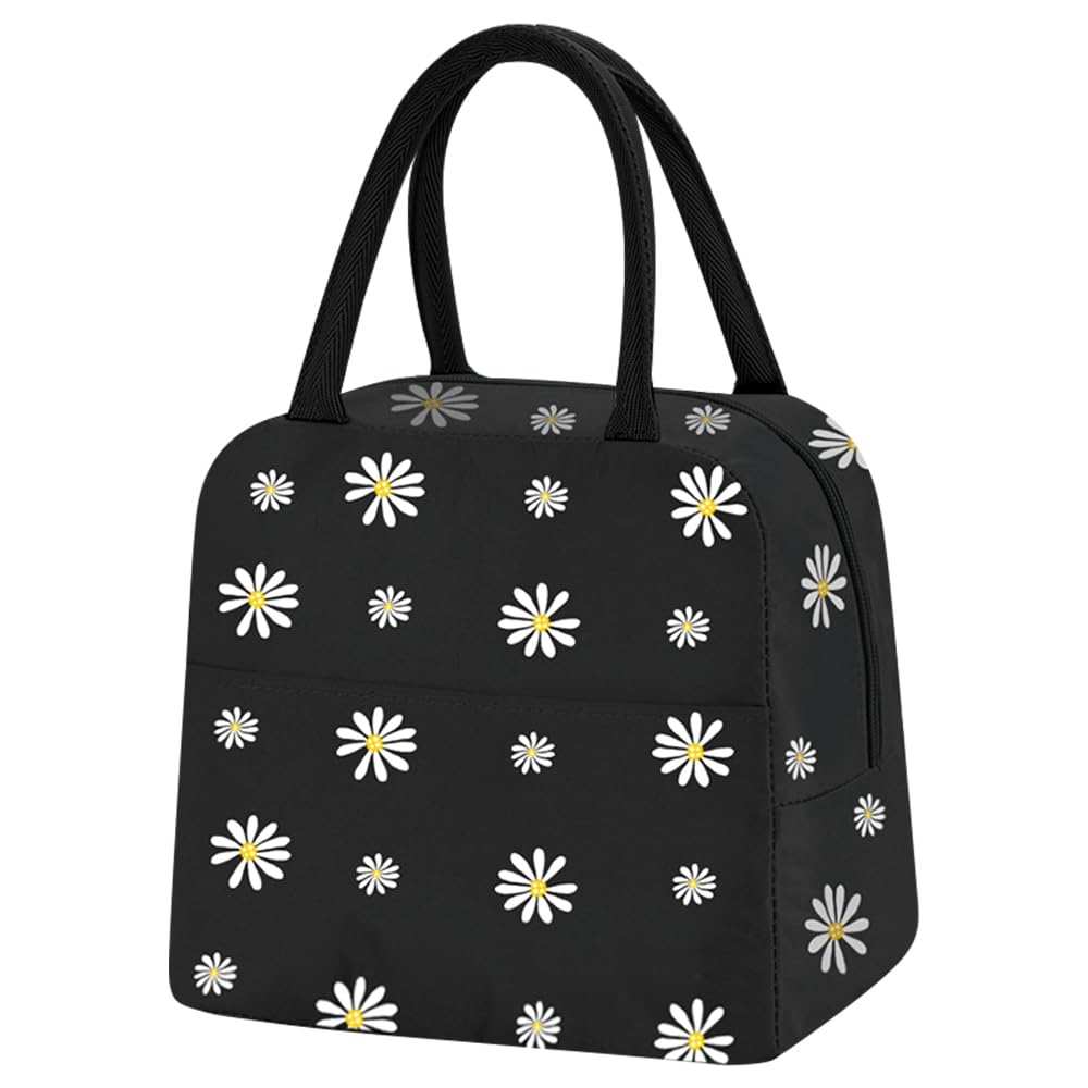 Reusable Insulated Lunch Bag for Women Men Adult Portable Thermal Lunch Box Lunch Tote Small Lunch Bag with