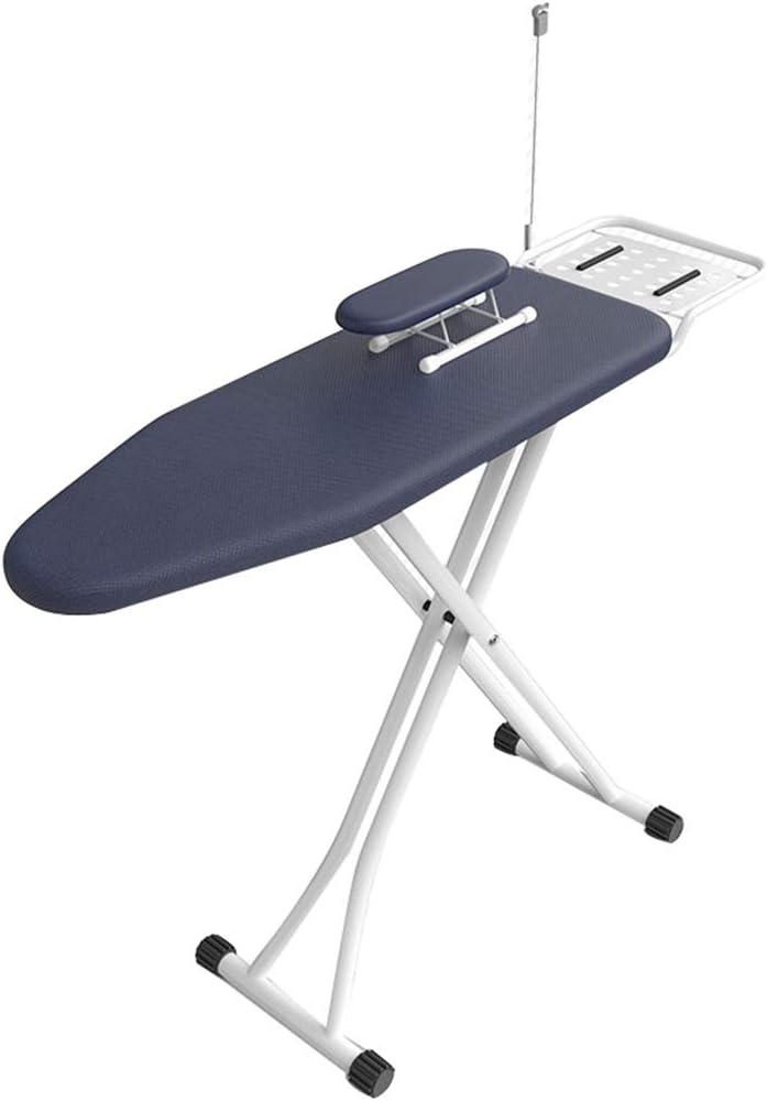 AMEERR Mesa de Planchar Multifuncional, con Soporte para Cable de Descanso Bastidores de Planchado Salón del Hotel Sala de Estar Herramientas de Planchado Se Pueden Planchar Faldas Tablas de Planch