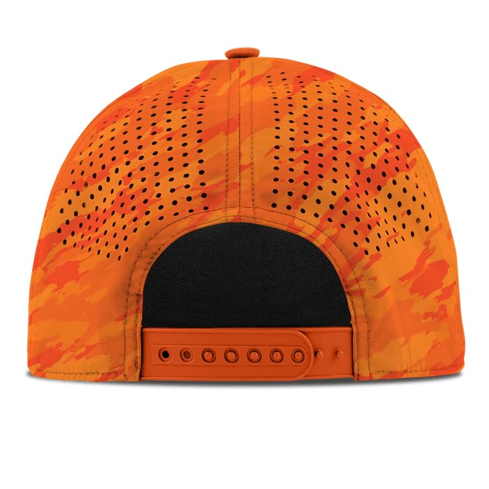 Image of Branded Bills Bare Flat 5 Panel Rope Hat for Men, Adjustable Snapback Golf Baseball Cap Flat Brim