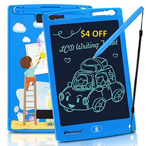 PROGRACE LCD Writing Tablet for Kids Learning Writing Board Magnetic Erase LCD Writing