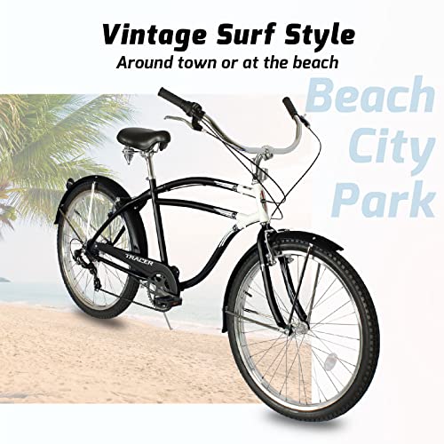 Bicicleta urbana Tracer NAPA/NOVA de acero Hi-Ten, 7 velocidades, para hombre, varios colores miniatura 5