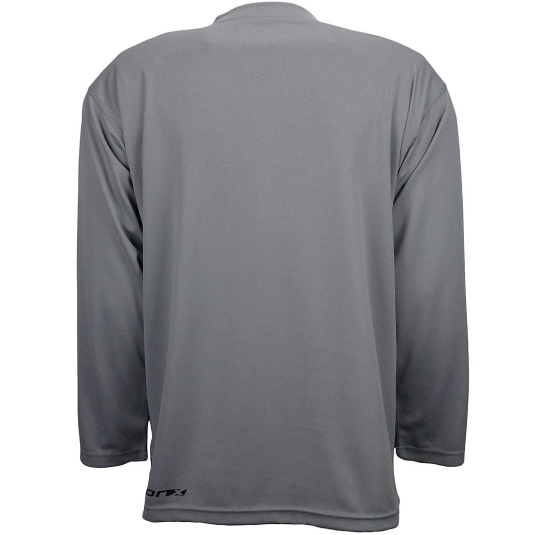 TronX Hockey Practice Jersey (Grey Kids L/XL)