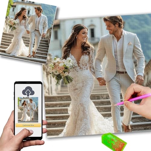 Broderie Diamant Painting Adulte pour créer une décoration murale salon personnalisée