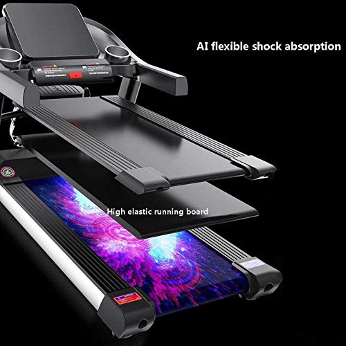 Image of Treadmills， lding ectric eadmill， me e torised nning Chine， th D nsole 5 tor lking Chine rtable m uipment， lking eadmill r me d Fice