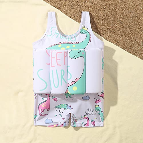 Image of Kids Boys Girls Floatation Swimsuit with Adjustable Buoyancy Baby Float Suit Swim Vest One Piece Swimwear Bathing Suit