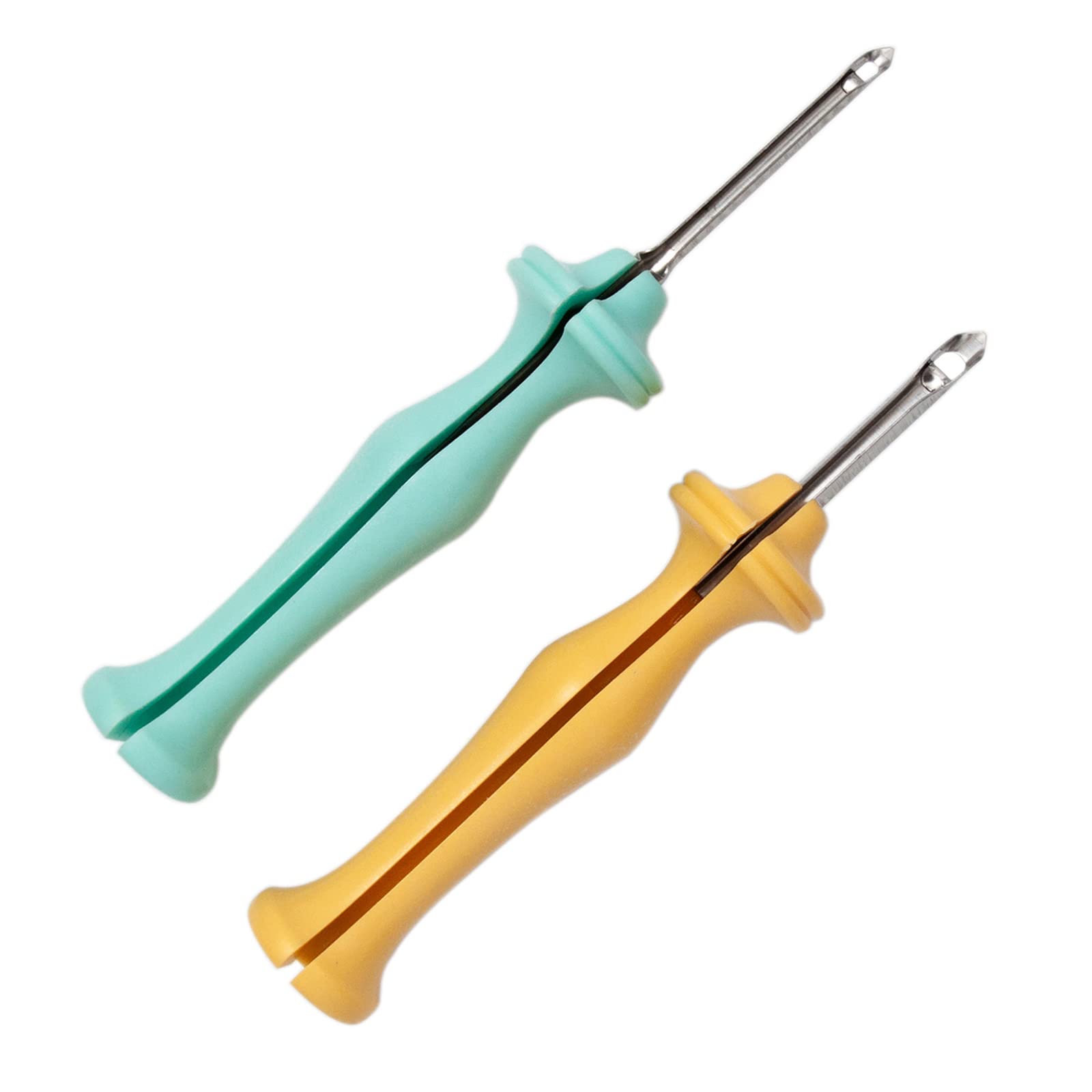 Jazuaiao Embroidery Pens Wooden Handle Sewing Needle Yarn Embroidery Needle Weaving Tools for Applique Embellishment Sewing for Craft Stitching Applique Embellishment