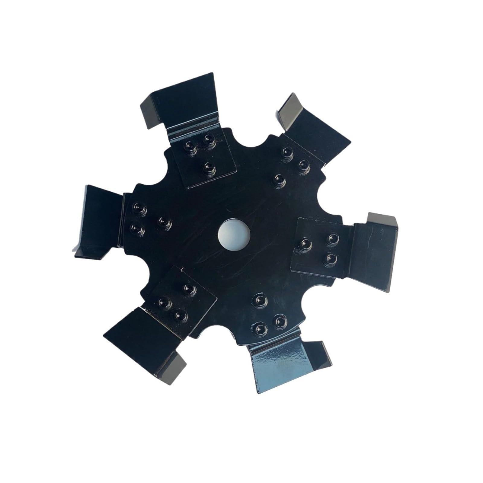 Accessorio for tosaerba con testa for decespugliatore in acciaio al manganese, lama for solco, for giardino(Small ditching wheel)