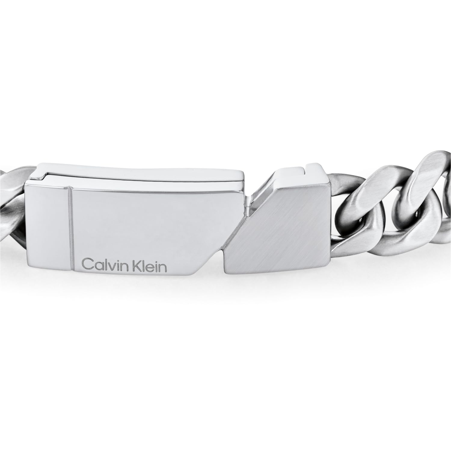 Calvin Klein Pulsera de Cadena para Hombre Colección ELECTRIC de Acero Inoxidable - 35100006
