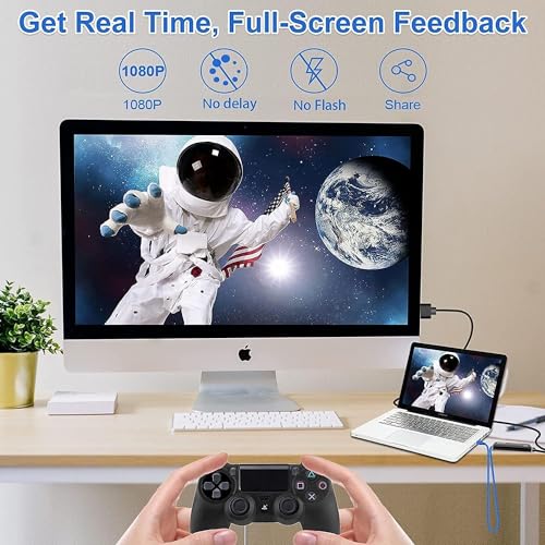 4K HDMI Video Capture Card, RREAKA USB3.0 1080P 60FPS Video Recorder Audio Video, Nintendo Switch Capture Card for Streaming Gaming and... - Image 6