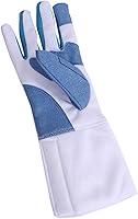 Vista 7 de Guantes de esgrima Equipo de protección antideslizante resistente al desgaste para mano izquierda o derecha Manoplas para adultos y niños Equipo