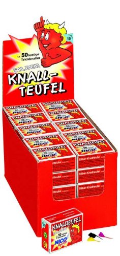 Preisvergleich Produktbild Knallteufel 50 Stück in Schachtel, Verpackungseinheit: 50 Schachtel