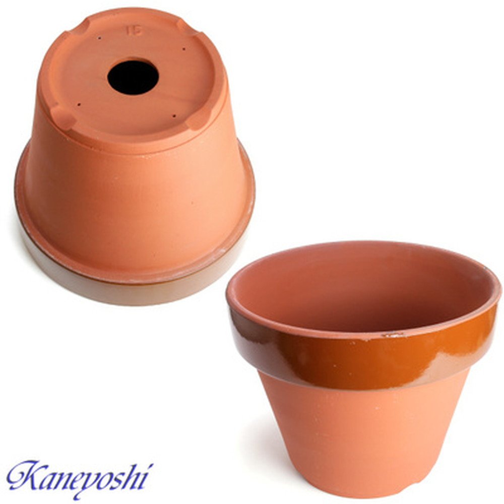 Amazon.co.jp: 鉢 KANEYOSHI 【日本製/安心の国産品質】 陶器 植木鉢