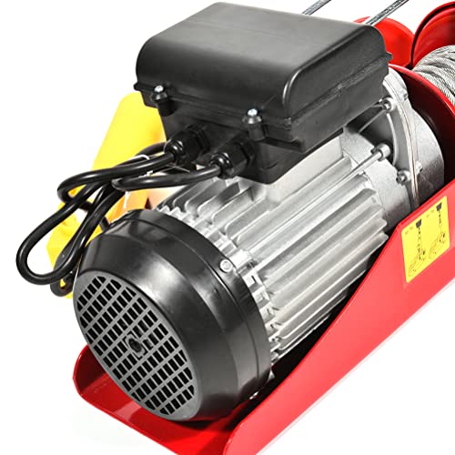 Polipasto eléctrico SCITOO 1500lbs para taller miniatura 5