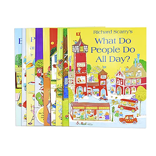 Image of Richard Scarrys Best Collection Ever! 10 books collection. What do people do all day?... and other stories.