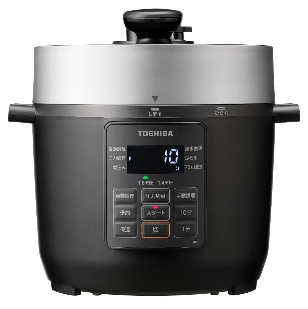 Amazon.co.jp: 使用不可 東芝 電気圧力鍋 RCP-30R(K) : ホーム＆キッチン