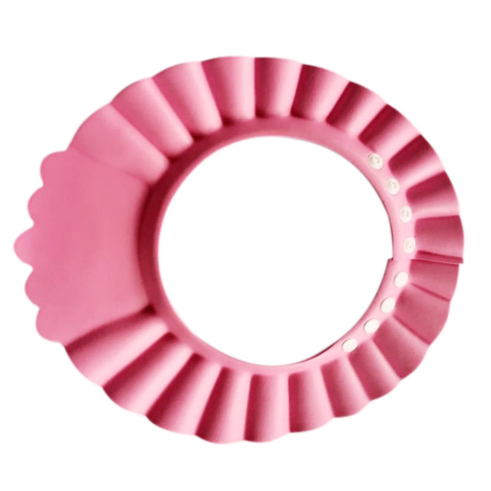 Bonnet De Bain Bébé – Couronne Lavable – Réglable 38-61 Cm – Pour Shampooing Et Coupe De Cheveux