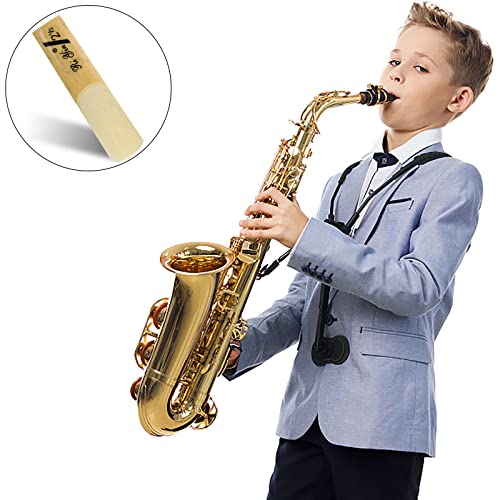 30 Pcs Saxophone Reed Size Sax Reeds 2.5 Alto 2 1/2 Saxophone Reeds Alto Saxophone Reeds For Saxophone Alto Soprano Saxophone Reeds With Individual Case For Clarinet Soprano Or Alto Sax #TOP3