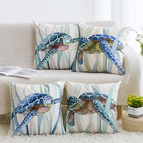 Qahing Nautical Coastal Throw Pillow Cover - Image 7