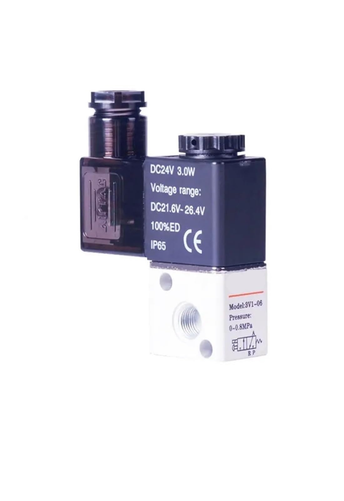 Électrovanne 220 V 3V1-06 AC220V contre les fuites d'air et pannes de circuit