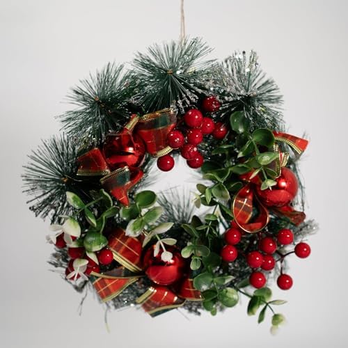 Guirlanda Natalina Enfeite De Porta Natal 23cm