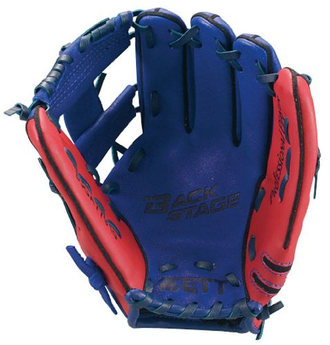 Zeems 軟式グローブ ネイビー/レッド ジームス軟式グローブ ネイビー レッド