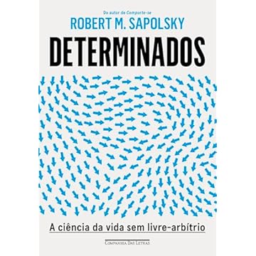 Capa do livro Determinados: A ciência da vida sem livre-arbítrio