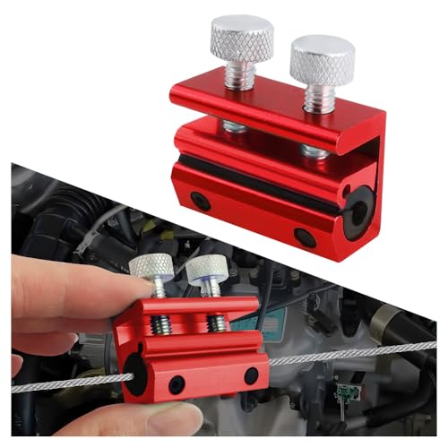 Image of Double-Headed Motorcycle Cable Luber Tool for Brake Cable Lubrication,Cable Lube Dispenser Motorcycle Tools for Motorcycles Bicycle Scooter,Universal Motorcycle Tools Cable Lube (Red)