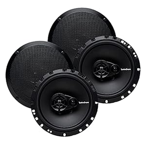 4 New Rockford Fosgate R165X3 6.5″ 180W 3 Way Car Audio Coaxial Speakers Stereo