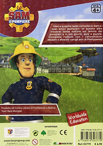Sam il pompiere. Albo con stickers. la caserma