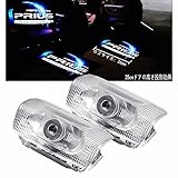 Ltsplay 30系プリウスα カーテシライト ドアウェルカムライト カーテシランプ LEDロゴ投影ゴーストシャドウ プリウス50系 カーテシ 角度調整機能付き2個セット 車用ドアランプ for Prius nz511 zvw30