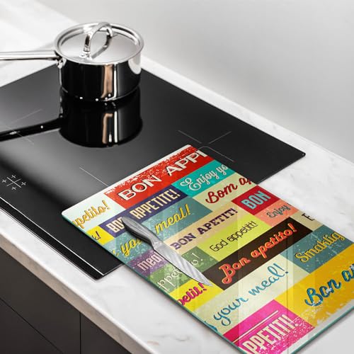 Planche à découper Wallfluent cuisson grand format 30x52cm multifonction