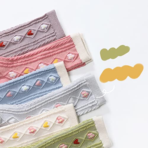 Toddler Knee High Socks Baby Girl Socks Little Girls Cable Knit Cotton Warm Cute Mid-Calf Length Winter Stockings3