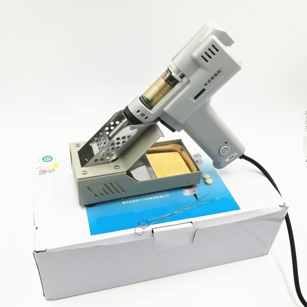 Herramienta de desoldar de 110 V/220 V, herramienta de absorción eléctrica S-993A bomba de desoldar de vacío eléctrica herramienta de succión de soldadura 100 W CAIHUA (Size : A-110V)