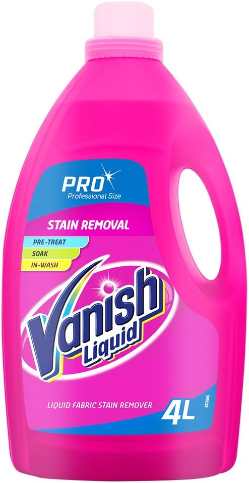 Fabric Stain Remover Oxi Action Liquid, 4L
