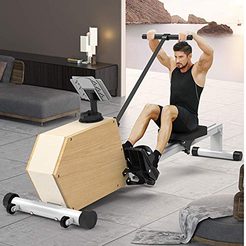 Image of Home Magnetic Rowing Machine Home Use,Super Silent Indoor Portable Rower,Home Gym Foldable Rowing Machine,Elastic Cord Rowing Machine,Adjustable Resistance,APP Intelligent Control