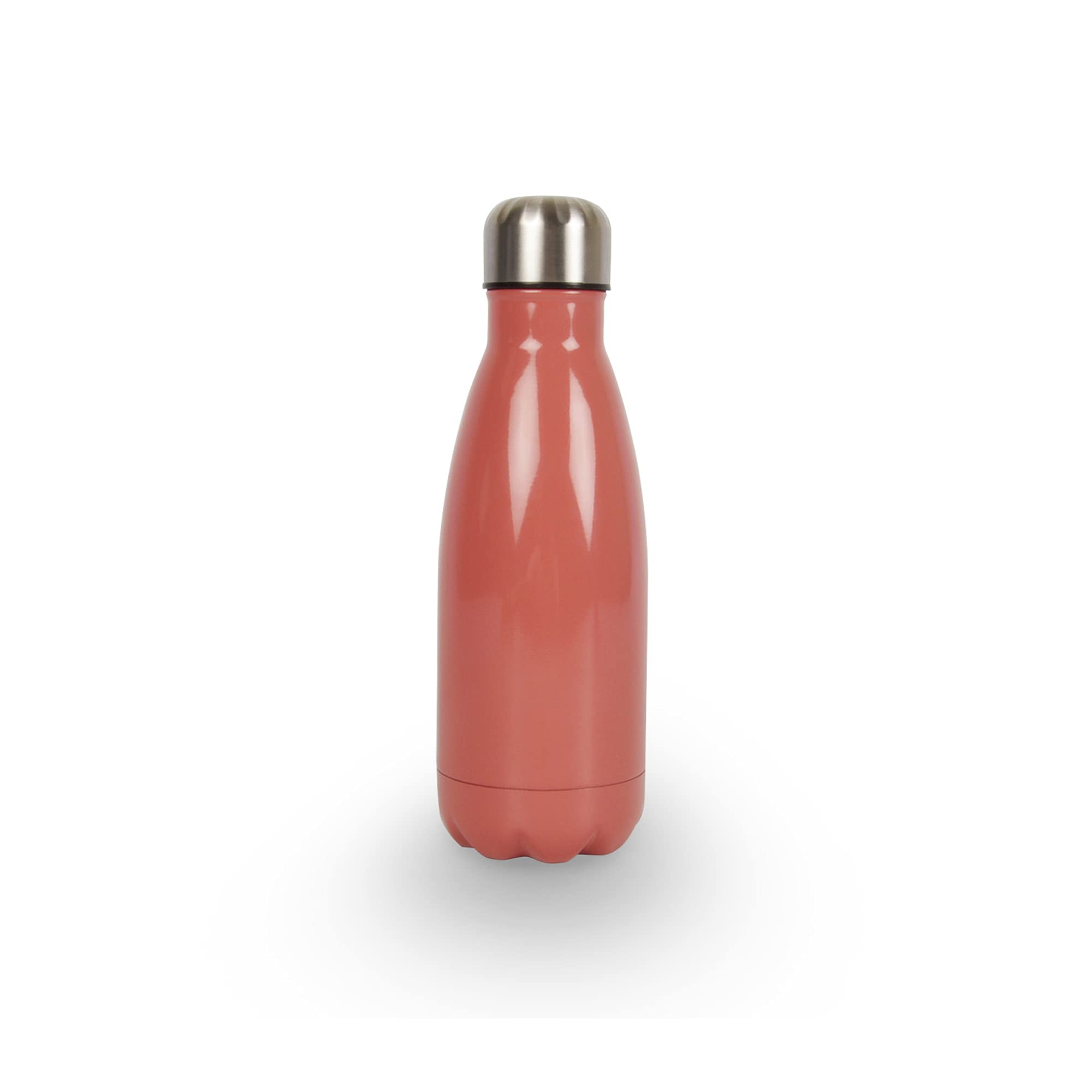 Birambeau - Vacuum Flask - 350 ml - Stainless Steel Bottle - Reusable Bottle - Stainless Steel Bottle - Coral