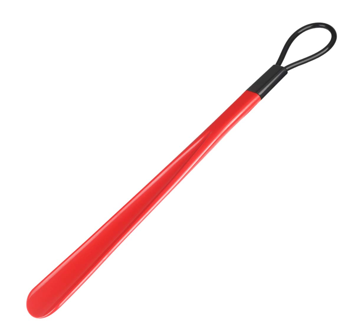 Łyżka do butów z PCV, długa rączka(Red 30cm)