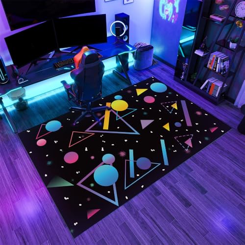 Tapete decorativo multicolor 60x91 cm estilo arcade