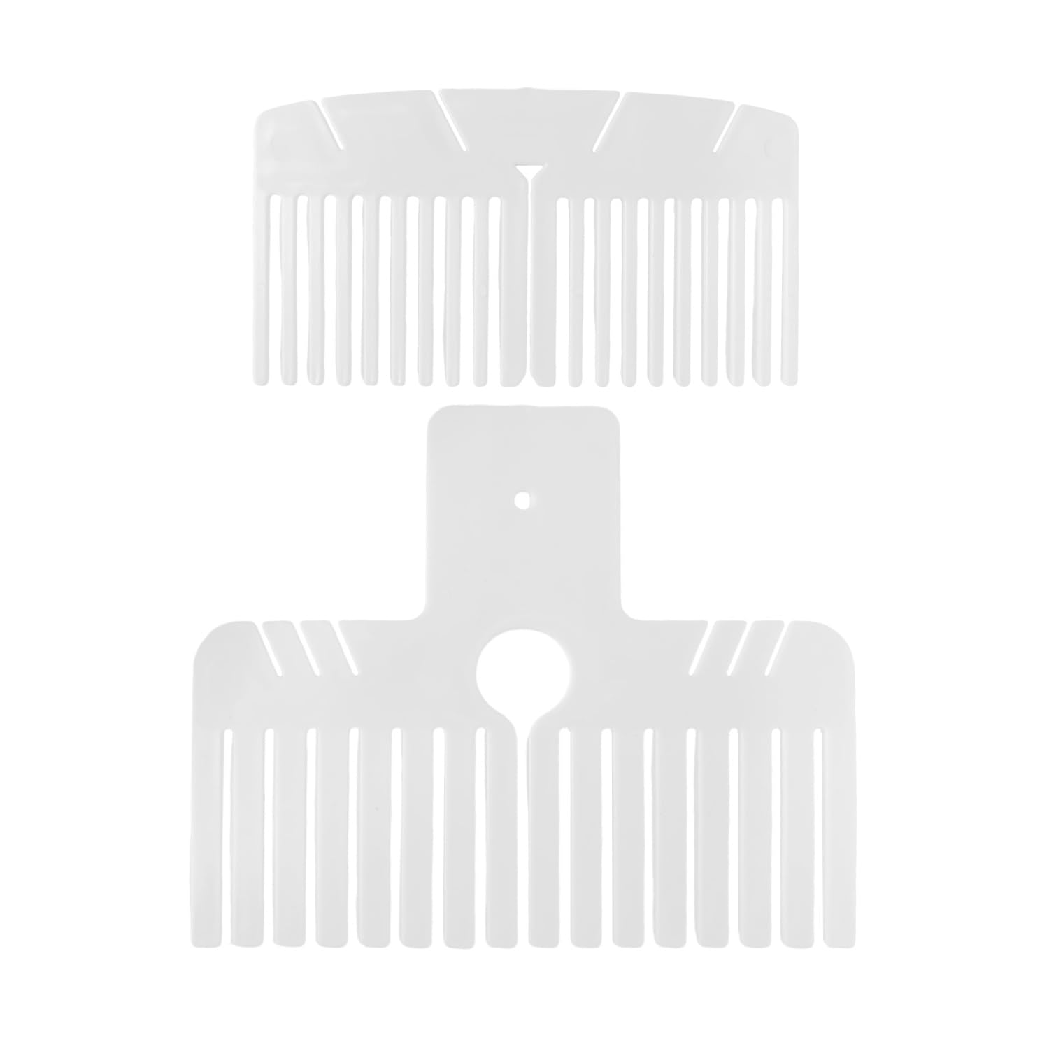 EOWVISN 2 Pieces Of Bow Making Tools, Plastic Comb Design, Handmade Corsage Making, Holiday Decoration Accessories, Suitable For Gift Packaging.
