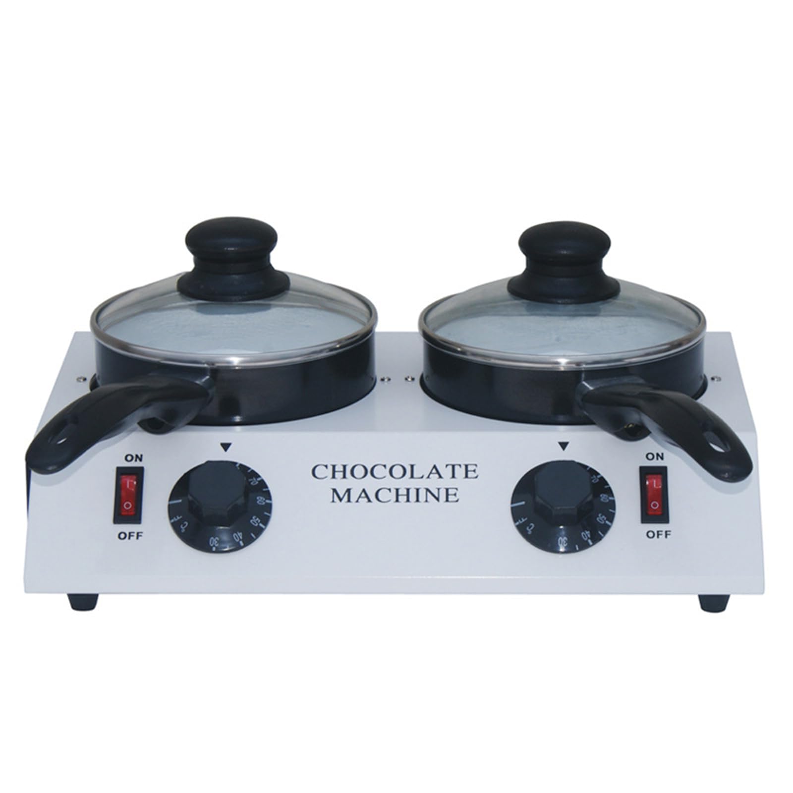 ASerZenith Chocolate Melting Machine, Commercial Cheese Melting Pot, Independent Switch, Suitable For Restaurants, Kitchens