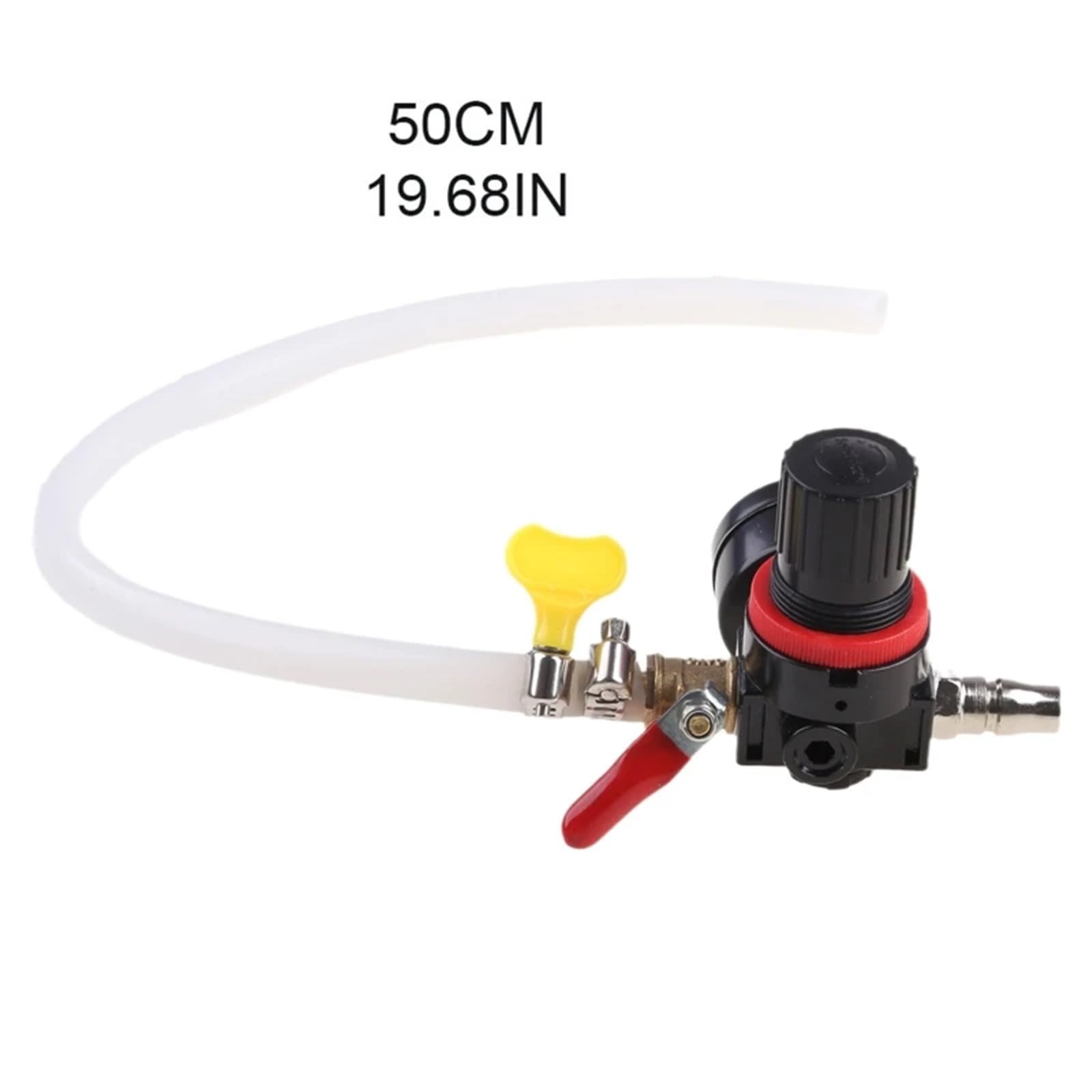 Manómetro, probador de Coche de 50 cm, Agua refrigerante Universal para Coche, Detector de Fugas de Tanque, medidor de presión del radiador