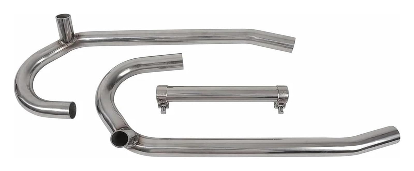 para BMW R75 R80 R90 R100 Motocicleta 38 Mm Acero Inoxidable Delantero Escape Colector Conjunto Silenciador Tubo Tubo Medio Escape